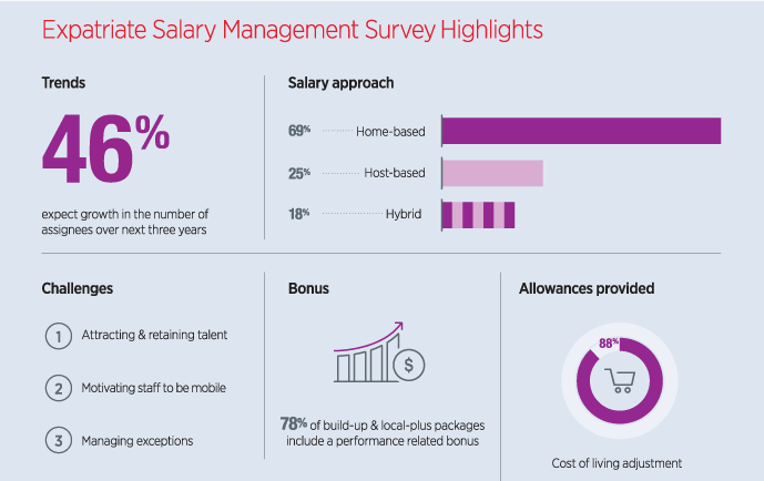Expatriate Salary Management Survey highlights